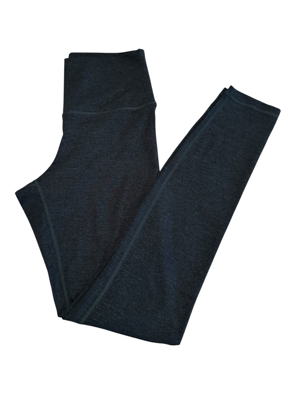 Quince Women’s High-Waist Leggings - Heathered Emerald